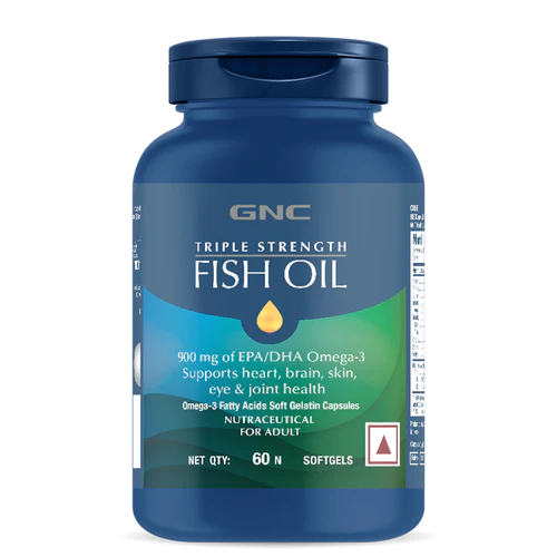 Gnc Triple Strength Fish Oil 60cap